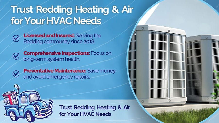 Redding Heating & Air for Your HVAC Needs